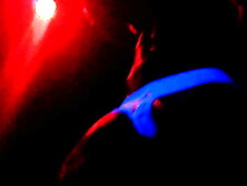 Gogo dancing in shower tin sunga