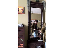 Striptease with Pussy Fingering Closeup