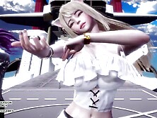 [MMD] CLC - Helicopter Ahri Akali Kaisa Seraphine Hawt Kpop Dance League of Legends KDA