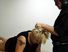 Mature Blonde Got Examined At Shady Doctors