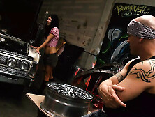 Ravishing Brunette India Summer Squirts As She Gets Hammered