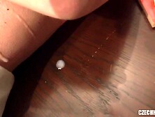 Enchanting golden-haired honey is about to have sex whilst hypnotized, until this babe gets a spunk flow