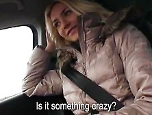 Teen Blonde Victoria Fucked In The Car