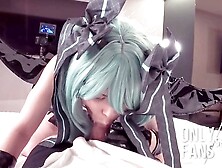 Asian Shemale Cosplaying And Amateur Femboy Explore Dominance In Hardcore Action