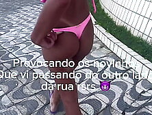 Estava na Praia e fui no apartamento de um estranho transar