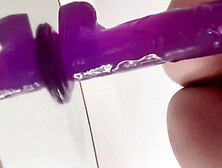 Suction Dildo And Vibrator Combo