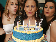 Its An Old And Young Lesbian Birthday Party - Maturenl