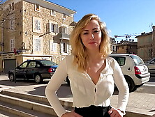 Elisa,  beautiful blonde with huge breasts