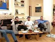 4on1 double penetration with Aura Sin aka Foxy Thrall [double penetration ATM ATP Cum in Throat] FLX019P02