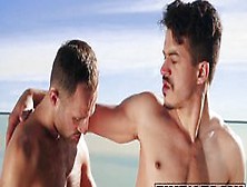 Vadim Romanov And Jonathan Miranda In Gay Sex Action