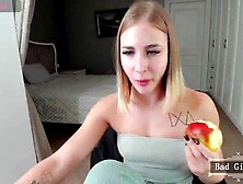 Small Tits Very Hot Slim Blonde Teen Cam Teasing