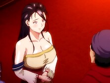 Episode 2 of Isekai Yarisaa: Chubby anime babe gets her ass filled and creamed!