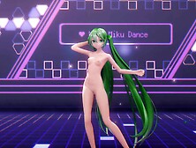 Mmd Hatsune Miku Cynical Night Plan - Akai707 - Green Hair Color Edit Smixix