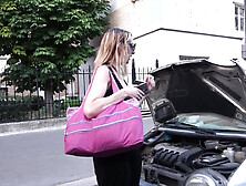 This French mature slut is the spread in a Double penetration gangbang