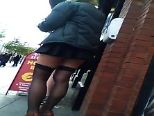 Stockings Upskirt