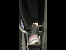 See Through Leg Press