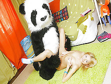 Panda bear in sex toy porn video