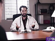 Stunning Blonde Wife Gets Seeded While Hubby Holds her Hand