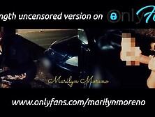 Meaty hispanic gives stranger a oral sex in public - Marilyn Moreno