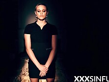 Passionate Hardcore Sex with Huge Dick - Petite Blonde Babe Chloé Rose