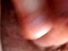 I touch my hirsute balls in car