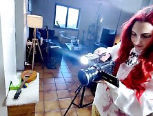 Victoria Arias,  Lety Howl,  and Gian Howl in Corpulent Redhead mother I'd like to fuck’s Wild FFM Trio