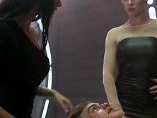 Dominatrix Triple Threat - Anal Training with Two Hot MILF's