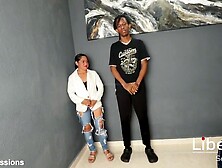 Tiny gal and her 1st experience with a ebony knob