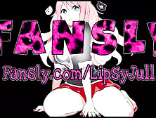 Hot blowjob from a slender girl with raspberry boobs