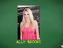 Sexy Teen Schoolgirl Ally Brooks Fucks To Graduate