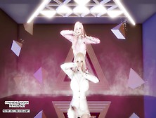 [Mmd] Red Velvet - Sleazy Ahri Seraphine Attractive Alluring Kpop Dance League Of Legends 4K