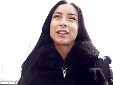 GERMAN SCOUT - Flawless German Latin babe Teen Caramella Del X Pickup for Casting Bang