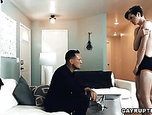 Stepdad Getting Angry With His Gay Stepson And Fucks Him Hard