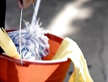 Illegal latina teen maid with big tits still got hired