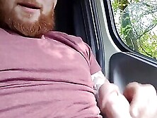 Str8 Uk 6-Foot-3 Ginger Car Jerk Thick Nut