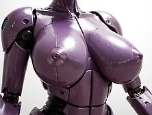 Incredible Sex Robot With Nice Tits To Cum On - Sex-Toy - Close-Up - Pov - Ai