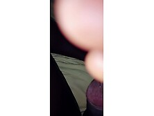 Thick ebony Rod FILLS MY HANDS WITH CUM