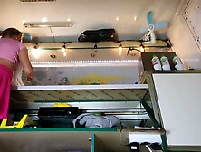 This cutie is so hawt that I had to upskirt her at work - voyeur pov