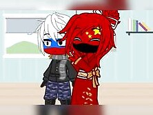 Russia x China| Gacha Countryhumans