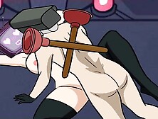 PLUNGER CAMERAMAN and TV WOMAN Having Hard Sex Until Cum (Skibidi Toilet Porn)