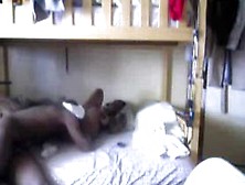 Ebony 69 Hard Riding In Dorm