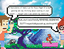 BIG BODIED WOMAN Camgirl Poppy Page Swallows BerryBlast6547 (Astrogirth) Girthy Prick,  Sensual,  Long Tongue,  Licking & Funny Int