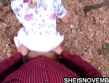 African Nerd Step Daughter Nailed By Step Daddy Inside Woods 4k