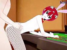 Amate Yuzuriha (MACHU) (Bunny Chick) and I have intense sex. - Mobile Suit Gundam GQuuuuuuX Cartoon