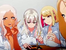 [FULL 60FPS] Oshikake Bakunyuu Gal Harem Seikatsu! EP 1-2 (ALL SEX SCENES) FULL HD! New Hnetai 2025!