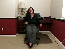 Hairy black Delilah shares her hairy life with all us mere mortal