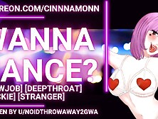 Stranger Girl Swallows Your Rod in the Club Bathroom | F4M ASMR Erotic Audio Roleplay | Deepthroat