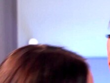 Lesbian Powerhouse Duo - Big Boobs Babes AbbyMac & AlineLopex Fucked Roughly