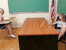 Private School Girls Fuck In Class