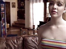 Grandma's Sweetheart - Teenage Girl Shows Her Granddaughter How To Please An Elderly Man